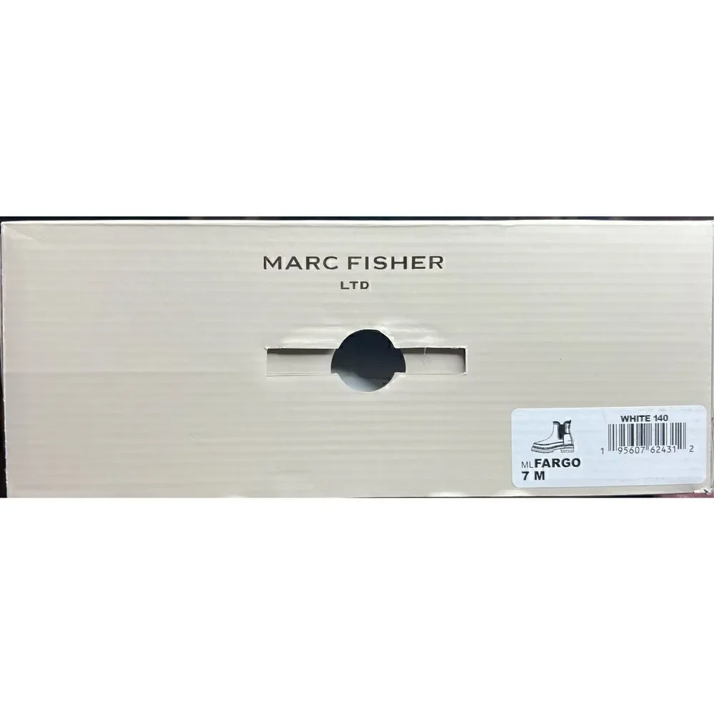 Marc Fisher Fargo Waterproof Boot in White NWB Size 7